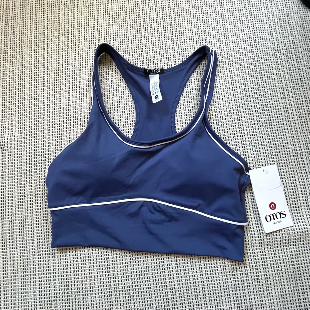 OTOS Womens Blue Light Support Sports Bra Size Large